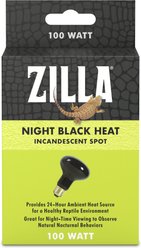 Zilla Night Black Reptile Basking Bulb, 100-watt