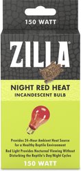 Zilla Night Red Reptile Basking Bulb, 150-watt