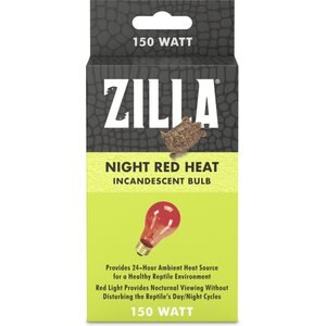 Zilla Night Red Reptile Basking Bulb, 150-watt