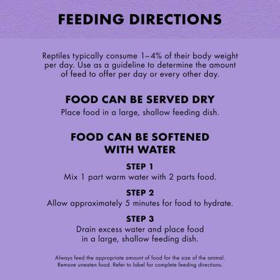 Show full view: Zilla Omnivore Medley Diet Lizard Food, 4-oz bag slide 3 of 11