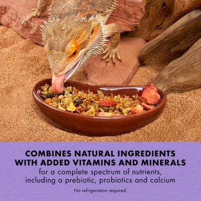 Show full view: Zilla Omnivore Medley Diet Lizard Food, 4-oz bag slide 2 of 11