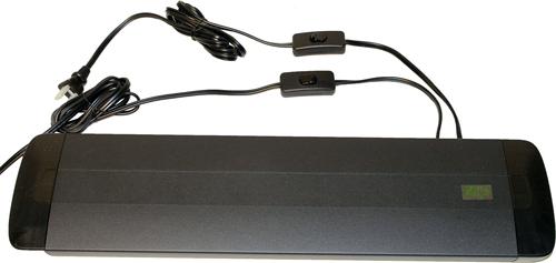 Show full view: Zilla Pro Sol Reptile Terrarium Lamp Fixture, Black, 20-in slide 9 of 10