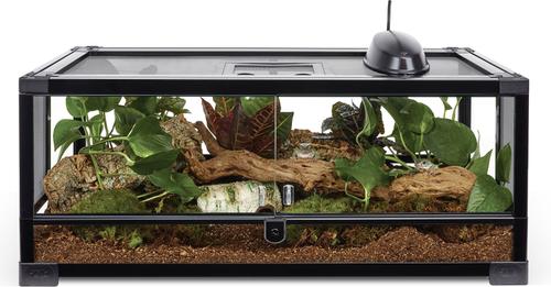 Show full view: Zilla QuickBuild Terrarium, Black, 30-in 20-gal slide 2 of 13