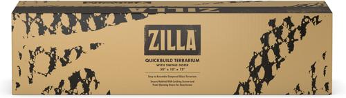 Show full view: Zilla QuickBuild Terrarium, Black, 30-in 20-gal slide 9 of 13