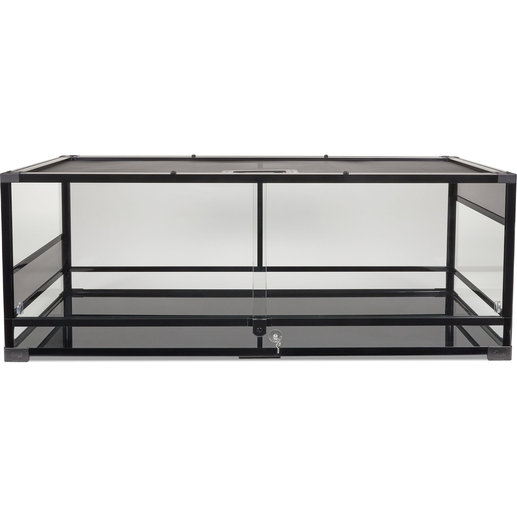 Zilla QuickBuild Terrarium, Black, 48-in 65-gal