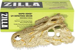 Zilla Rapid Sense Crocodile Skull Reptile Deicer, Tan, Medium