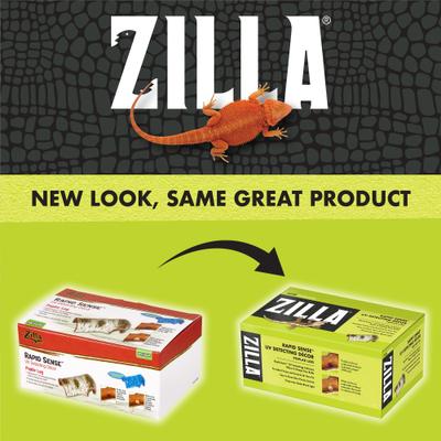 Show full view: Zilla Rapid Sense Decor Poplar Log Reptile Deicer, Tan, Medium slide 8 of 11