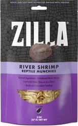 Zilla Reptile Munchies River Shrimp Turtle Food, 2-oz bag