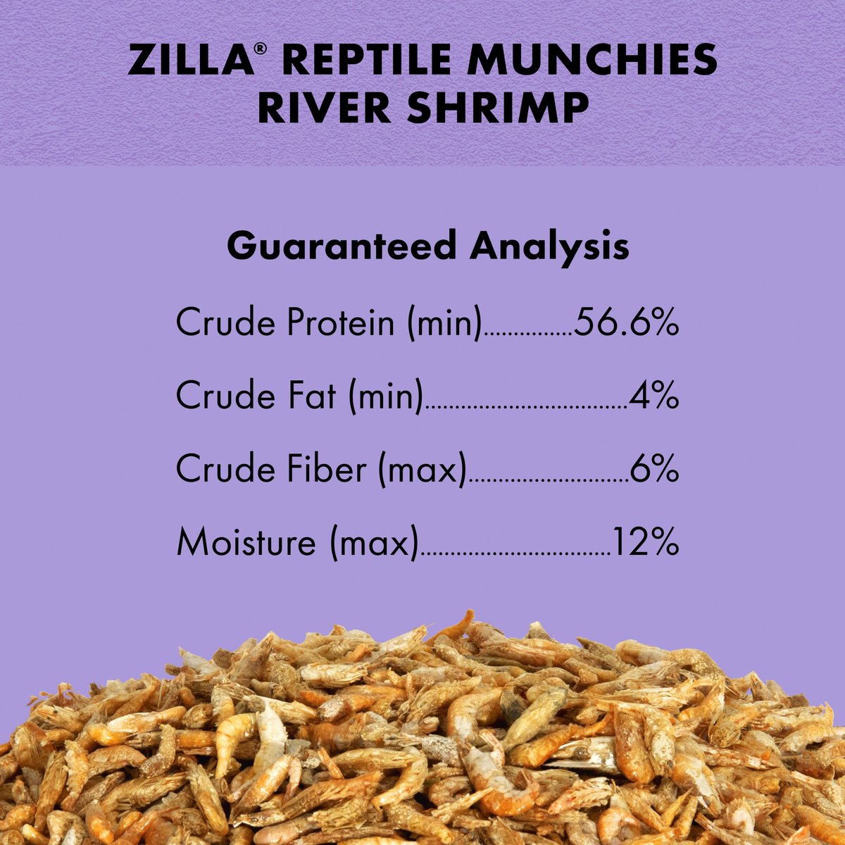 Zilla Reptile Munchies River Shrimp Turtle Food