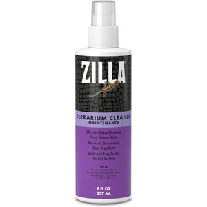Zilla Reptile Terrarium Cleaner, 8-oz bottle