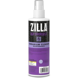 Zilla Reptile Terrarium Cleaner, 8-oz bottle