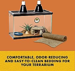 Zilla Terrarium Liner, Brown, 10-gal slide 2 of 9