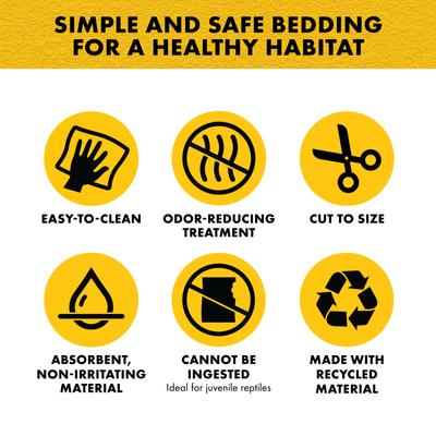 Show full view: Zilla Terrarium Liner, Brown, 20L/29-gal slide 3 of 11