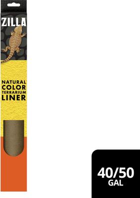 Show full view: Zilla Terrarium Liner, Brown, 40/50-gal slide 9 of 11