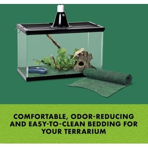 Zilla Terrarium Liner, Green, 10-gal