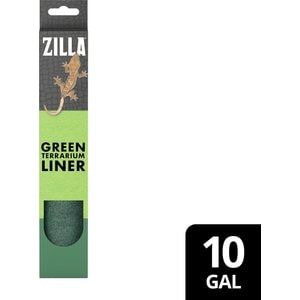 Zilla Terrarium Liner, Green, 10-gal