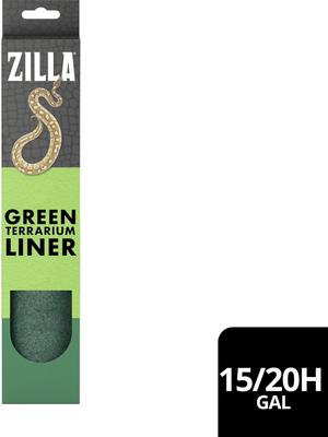 Show full view: Zilla Terrarium Liner, Green, 15-20H gal slide 9 of 11
