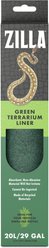 Zilla Terrarium Liner, Green, 20L/29-gal