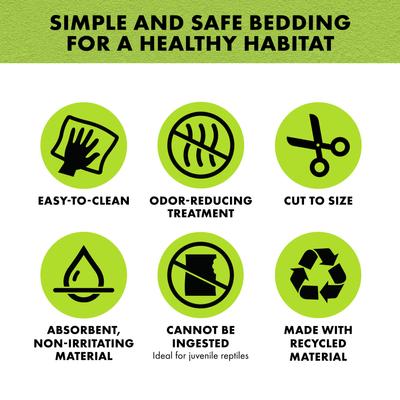 Show full view: Zilla Terrarium Liner, Green, 30-gal slide 3 of 11