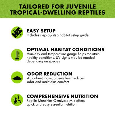 Show full view: Zilla Tropical Reptile Habitat Accessory Kit slide 4 of 9