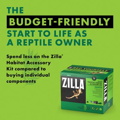 Show full view: Zilla Tropical Reptile Habitat Accessory Kit slide 9 of 9