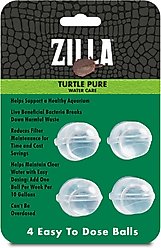 Zilla Turtle PURE Water Conditioner, 4 count