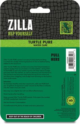 Show full view: Zilla Turtle PURE Water Conditioner, 4 count slide 8 of 11