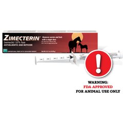 Zimecterin Ivermectin 1.87% Paste Horse Dewormer, .21-oz syringe, 1 count
