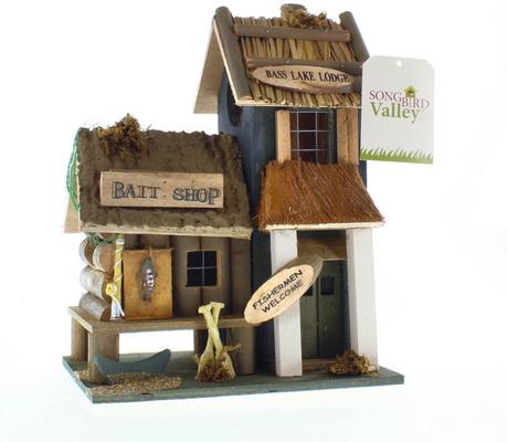 Show full view: Zingz & Thingz Bass Lake Lodge Bird House slide 3 of 3
