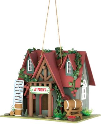 Show full view: Zingz & Thingz Cottage Winery Bird House slide 1 of 4