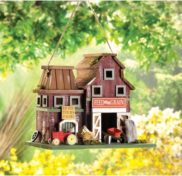 Zingz & Thingz Farmstead Bird House