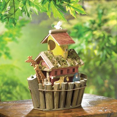 Show full view: Zingz & Thingz Noah's Ark Bird House slide 2 of 10