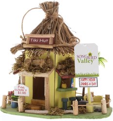 Zingz & Thingz Tiki Hut Bird House slide 2 of 4