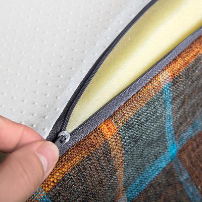 Show full view: Zinus Cozy Cat & Dog Stairs, Blue Placid, Medium slide 4 of 8