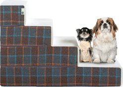 Zinus Cozy Cat & Dog Stairs, Blue Placid, X-Large