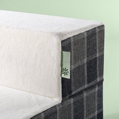 Show full view: Zinus Easy Cat & Dog Stairs, Grey Checkered, X-Small, 2 Step slide 3 of 8