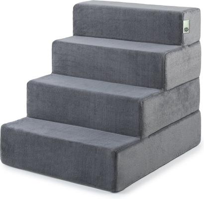 Show full view: Zinus Easy Cat & Dog Stairs, Grey, X-Large slide 2 of 8