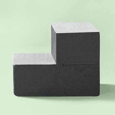 Show full view: Zinus Easy Cat & Dog Stairs, Grey, X-Small, 2 Step slide 3 of 9