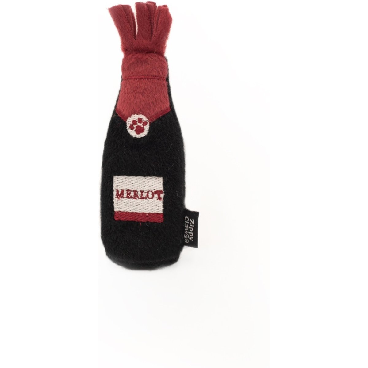 ZippyClaws Catnip Crusherz Merlot Cat Plush Toy