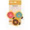Show in main carousel: ZippyClaws Mini Donutz Cat Plush Toys with Catnip, 3 count slide 3 of 3