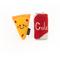 Show in main carousel: ZippyClaws NomNomz Pizza & Cola Cat Plush Toy with Catnip slide 1 of 4