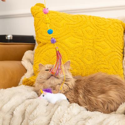 Show full view: ZippyClaws ZippyStick Unicorn Cat Teasers Wands slide 4 of 4