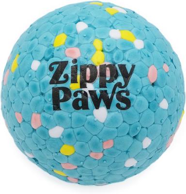Show full view: ZippyPaws AirTuff Ball Dog Toy, Blue slide 2 of 2
