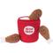 Show in main carousel: ZippyPaws Burrow Hide & Seek Plush Dog Toy, Bucket of Chicken slide 1 of 5