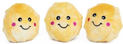 Show full view: ZippyPaws Burrow Hide & Seek Plush Dog Toy, Popcorn Bucket slide 4 of 8