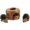 Show in main carousel: ZippyPaws Burrow Squeaky Hide & Seek Plush Dog Toy, Hedgehog Den, Puzzle Set slide 2 of 8