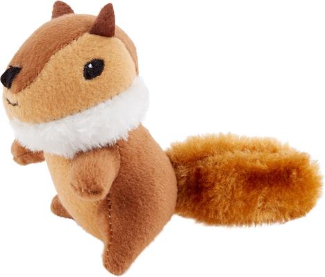 Show full view: ZippyPaws Burrow Squeaky Hide & Seek Plush Dog Toy, Log & Chipmunks slide 6 of 10