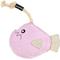 Show in main carousel: ZippyPaws EcoZippy Suede & Rope Buddies Angler Fish Dog Plush Toy, Pink slide 1 of 5