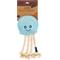 Show in main carousel: ZippyPaws EcoZippy Suede & Rope Buddies Jellyfish Dog Plush Toy, Blue slide 6 of 6