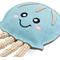 Show in main carousel: ZippyPaws EcoZippy Suede & Rope Buddies Jellyfish Dog Plush Toy, Blue slide 5 of 6